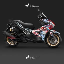 NEW AEROX 155 ARAI RX7 HAGA WSBK-2b