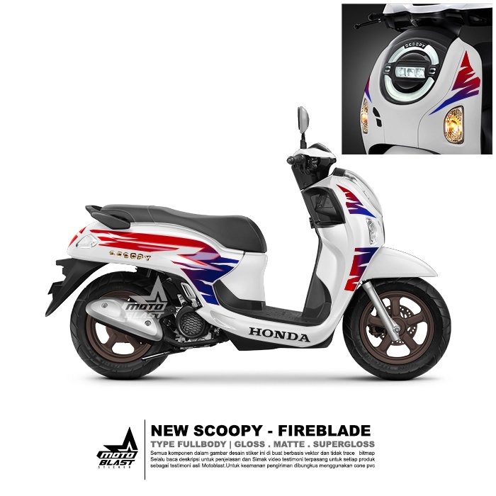 SCOOPY ANNIV FIREBLADE