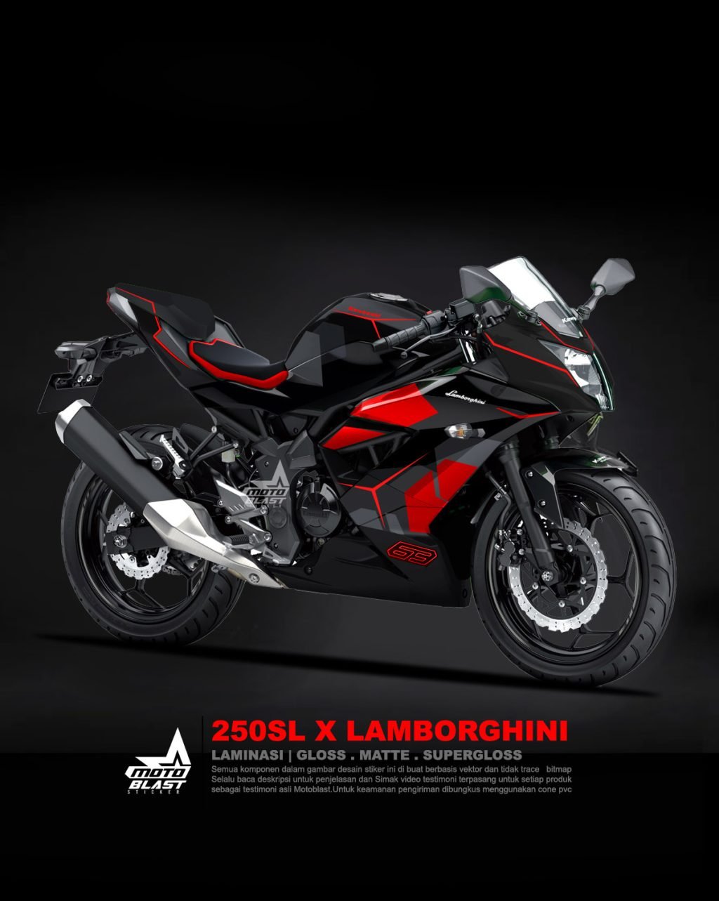 RR MONO X LAMBORGHINI-RED