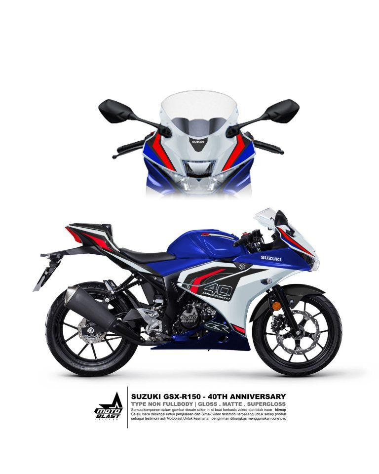 Suzuki-GSX-R150 40TH ANNIV