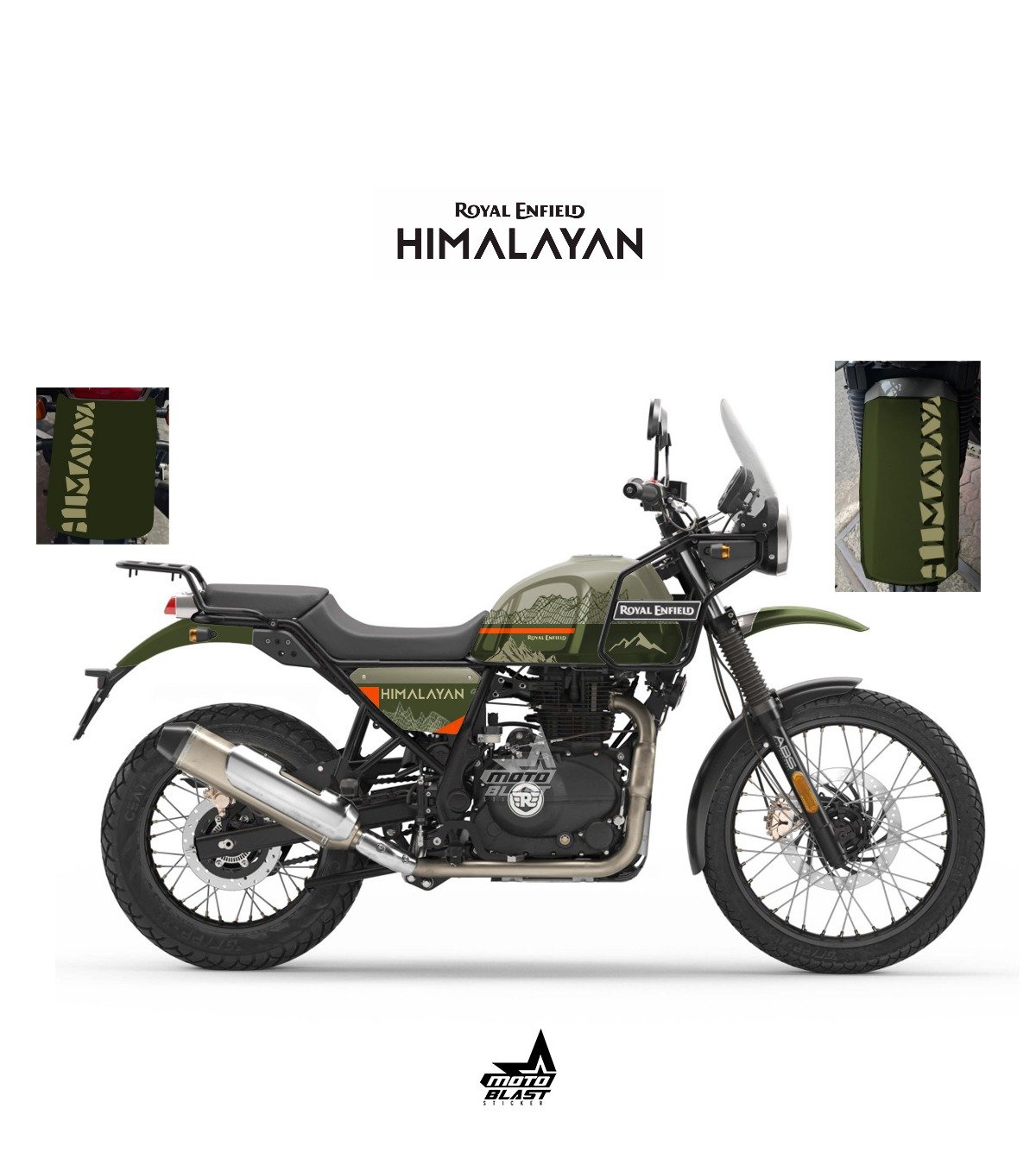 Motorcycle Lower Link Suspension Fit For Royal Enfield Himalayan Scram 411 22-23