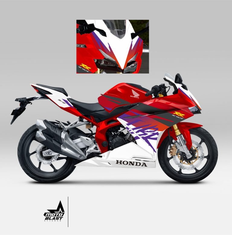 5 CBR250RR OLD RED ALA NSR SH SMALL