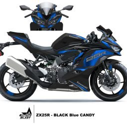 6 ZX25R BLACK BLUE CANDY CUSTOM