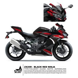 ZX25R BLACK SPORTY RED