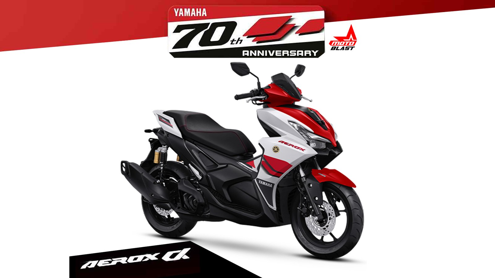 Yamaha Aerox Alpha Turbo 70th Anniversary - Spesifikasi, fitur dan ...