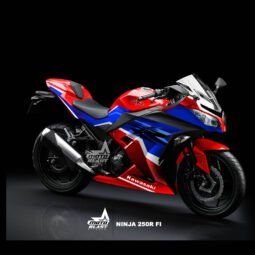 1 NINJA 250R FI tricolor hrc-motoblast