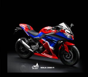 1 NINJA 250R FI tricolor hrc-motoblast