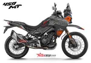 CFMOTO 450MT TOPOGRAPHY GREY SMALL