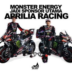 monster energy sponsor utama aprilia racing