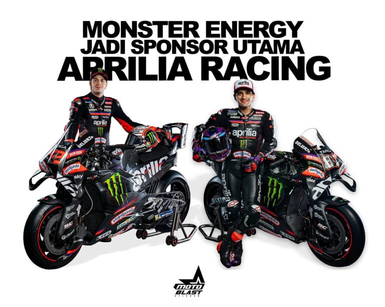 monster energy sponsor utama aprilia racing