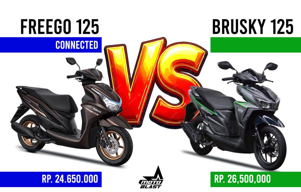 FREEGO 125 VS BRUSKY 125b