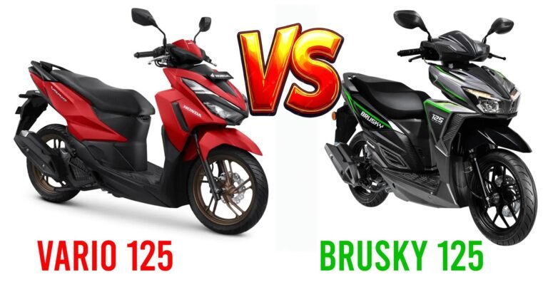 VARIO 125 VS BRUSKY 125