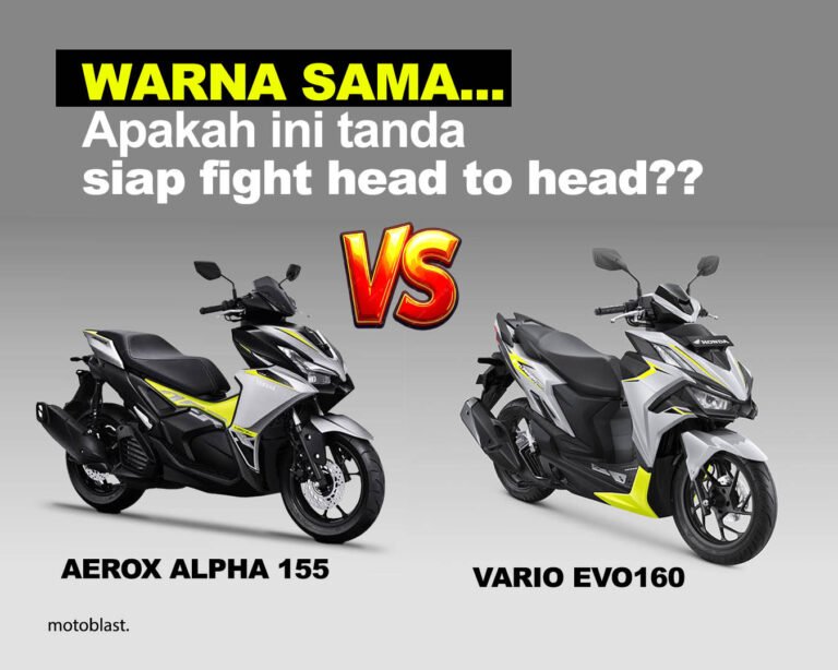 VARIO EVO 160 VS AEROX ALPHA 155-motoblast