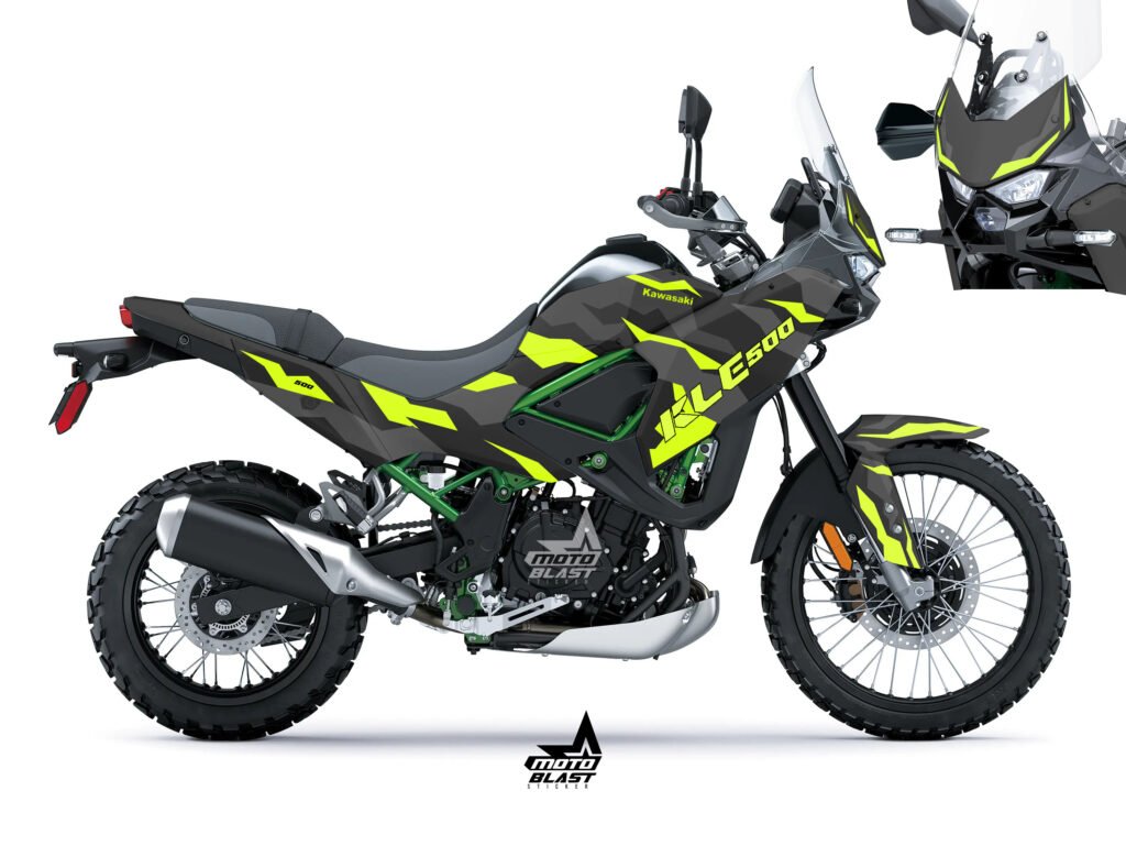 KLE 500 ARMY FLUO